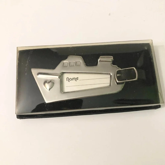 Kate Aspen Metal Luggage Name  Tag - Picture 11 of 14